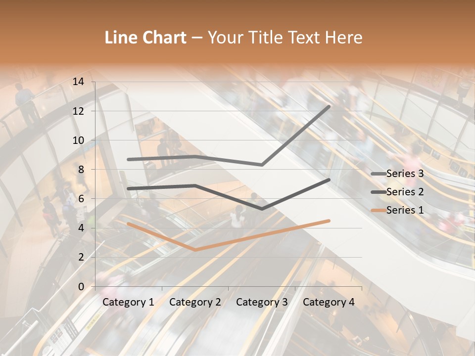 Mobile Pedestrian Life PowerPoint Template