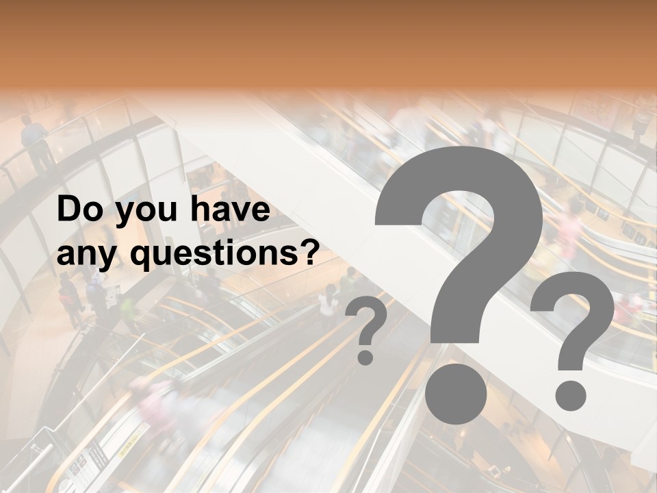 Mobile Pedestrian Life PowerPoint Template