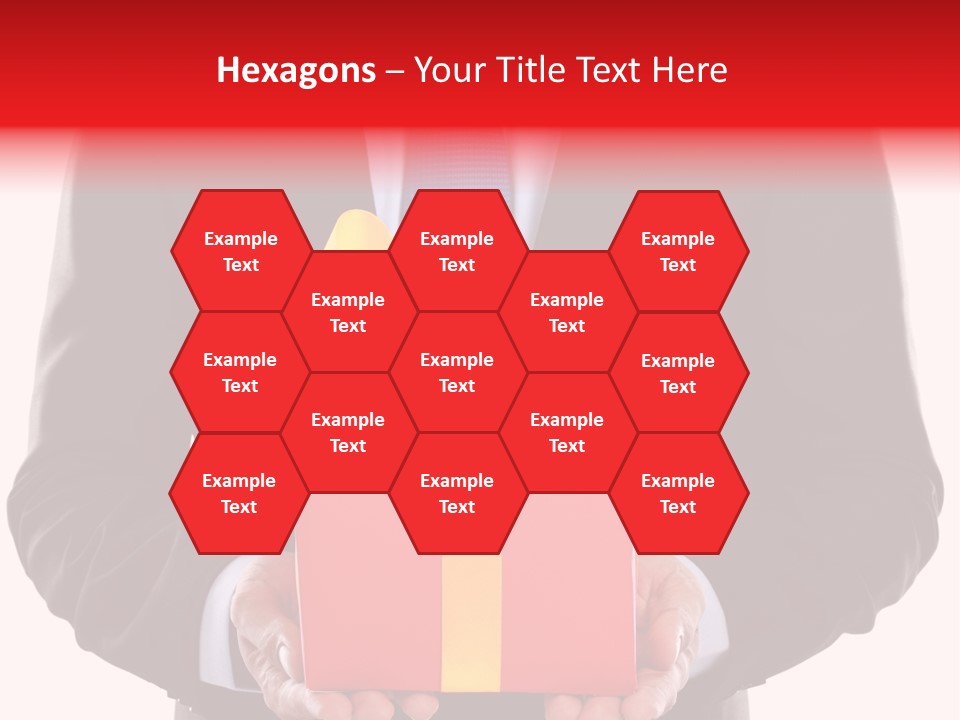 Holiday Person Package PowerPoint Template