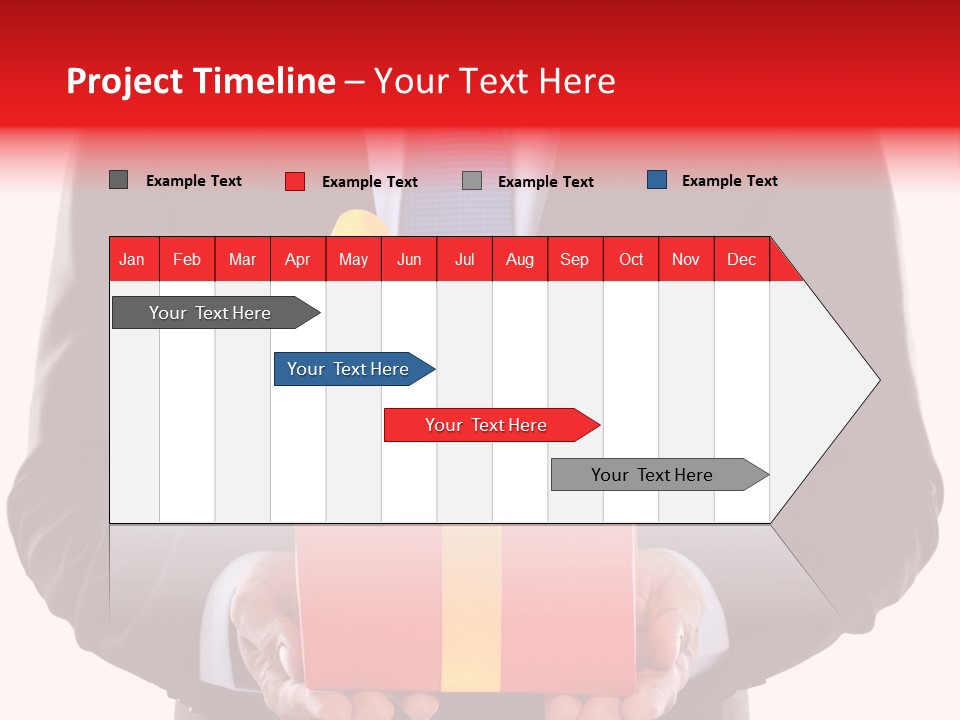 Holiday Person Package PowerPoint Template