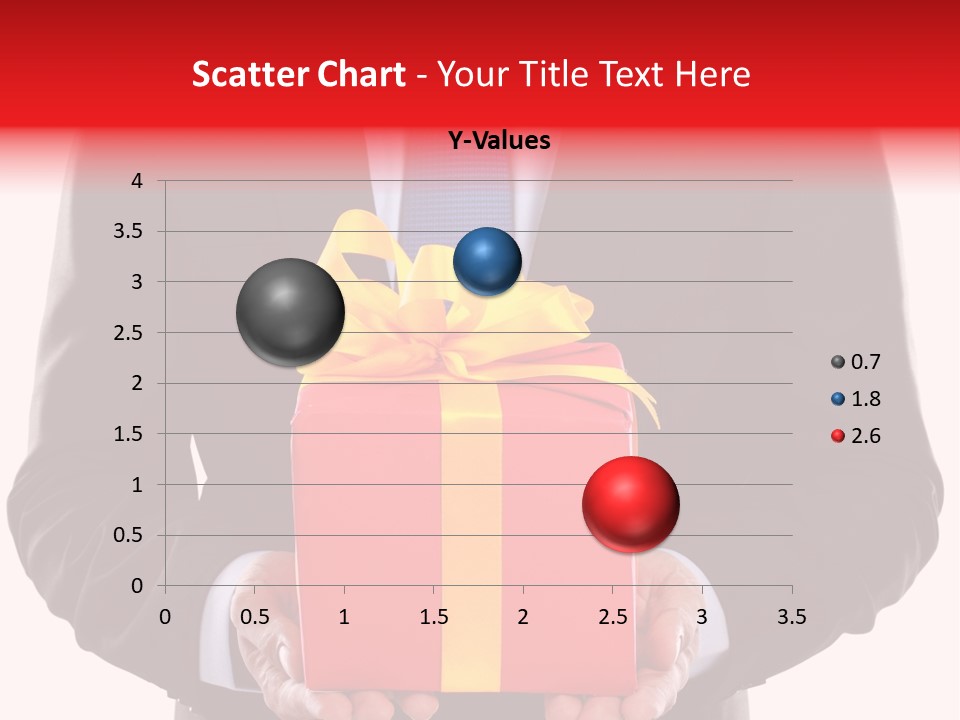 Holiday Person Package PowerPoint Template