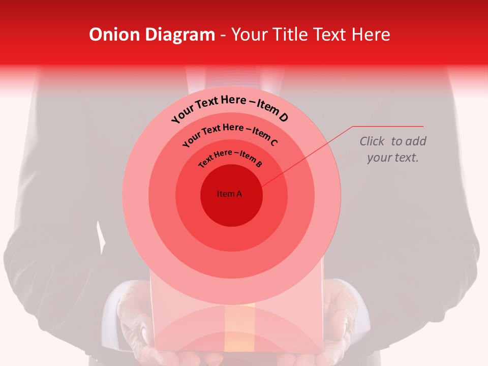 Holiday Person Package PowerPoint Template