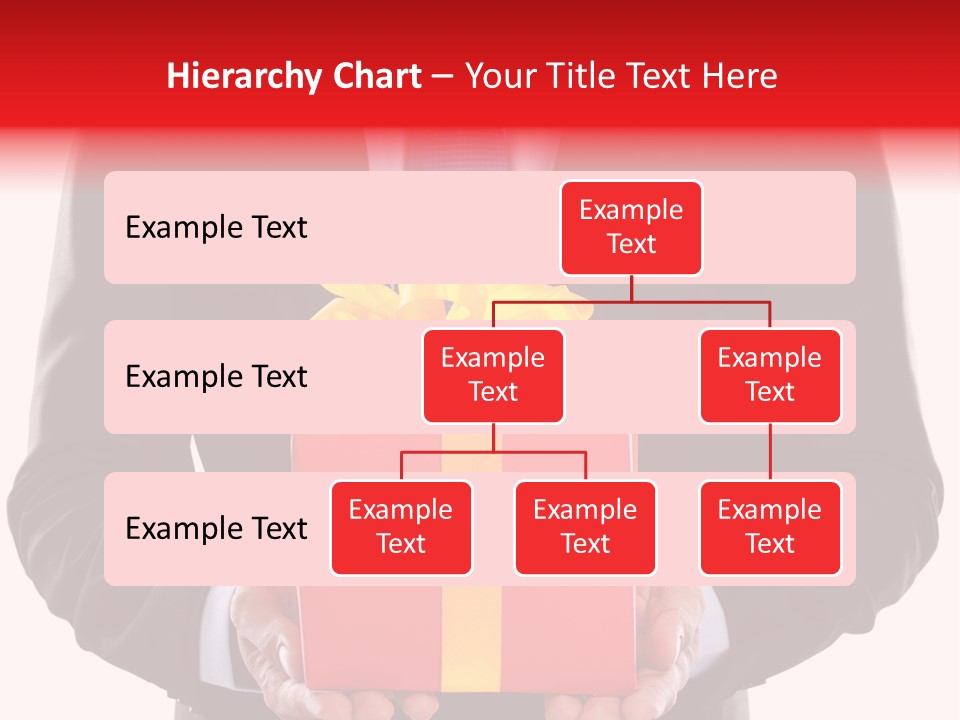 Holiday Person Package PowerPoint Template