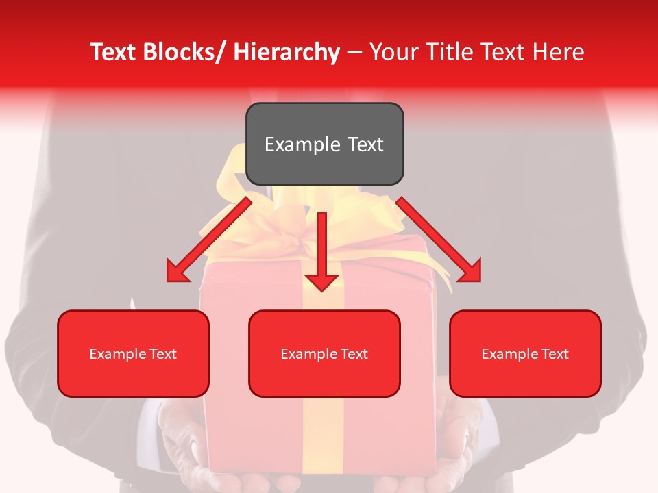 Holiday Person Package PowerPoint Template