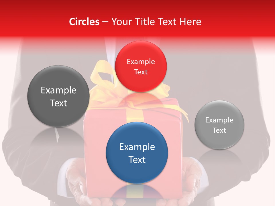 Holiday Person Package PowerPoint Template