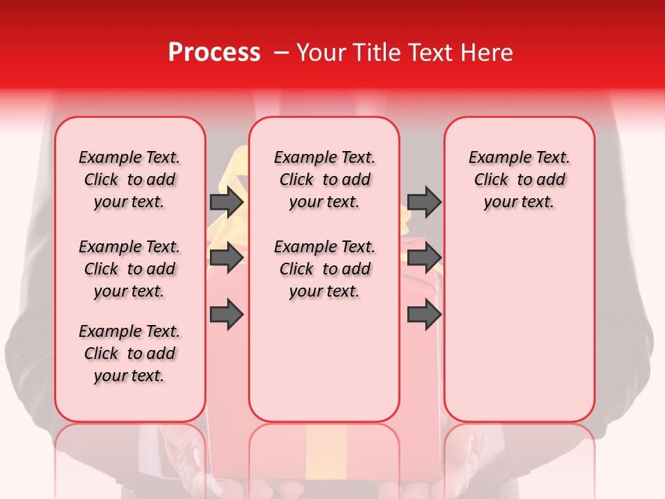 Holiday Person Package PowerPoint Template