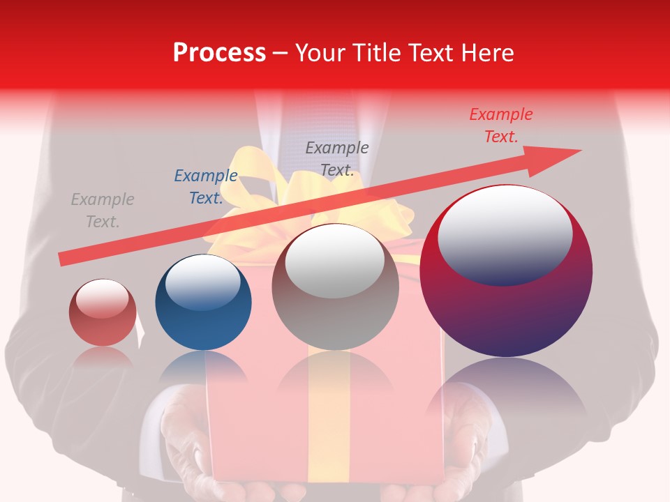 Holiday Person Package PowerPoint Template