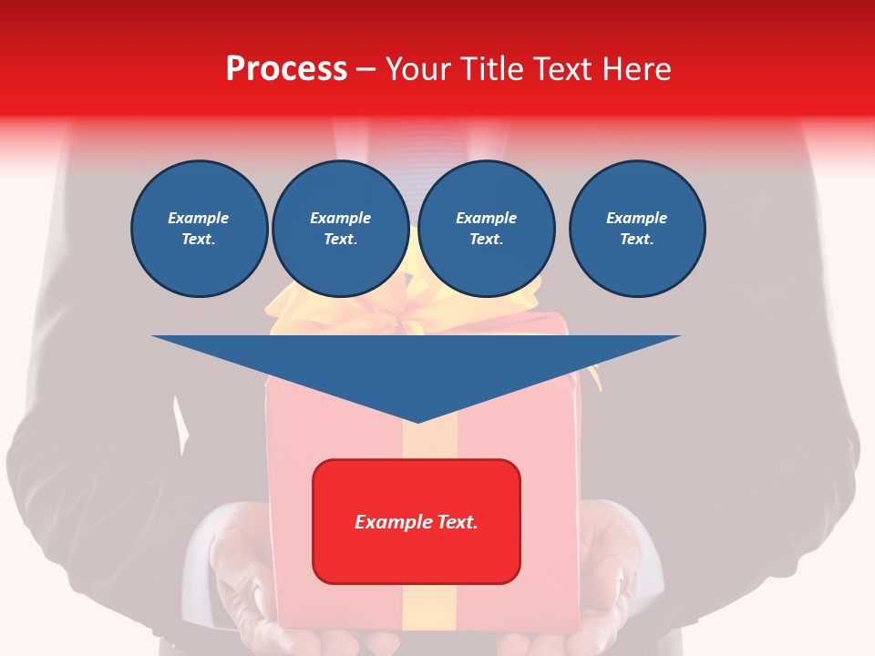 Holiday Person Package PowerPoint Template