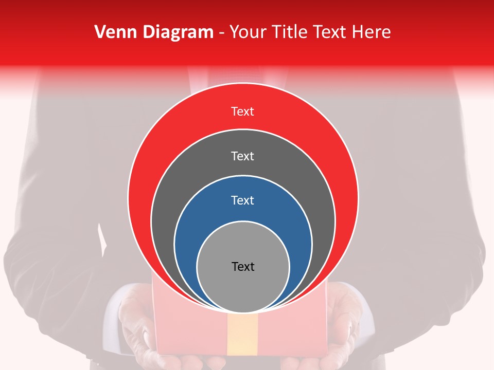 Holiday Person Package PowerPoint Template