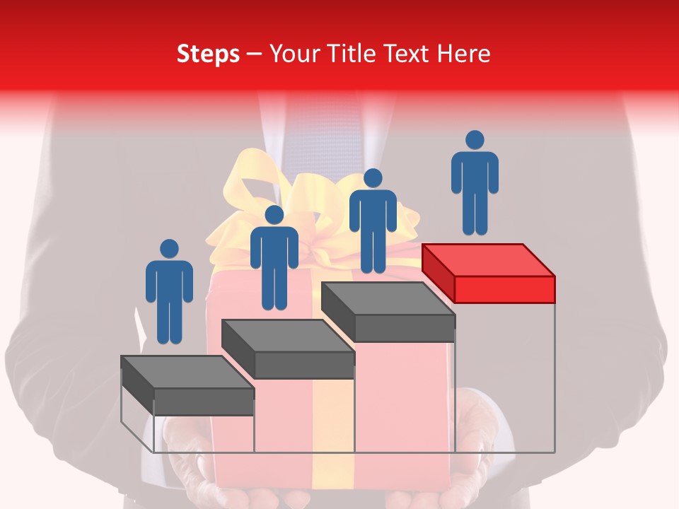 Holiday Person Package PowerPoint Template