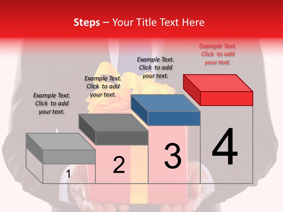 Holiday Person Package PowerPoint Template