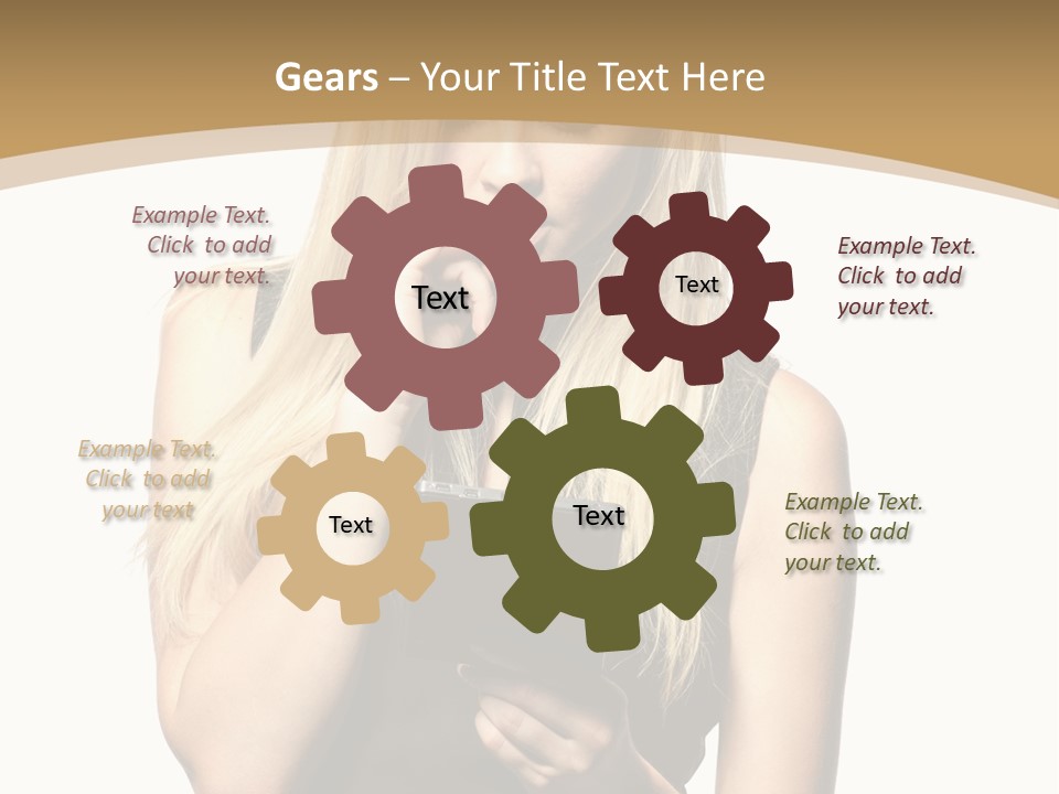 Skin Human Young PowerPoint Template