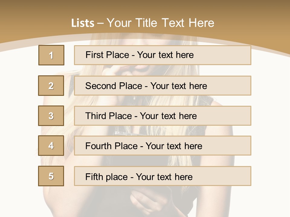 Skin Human Young PowerPoint Template