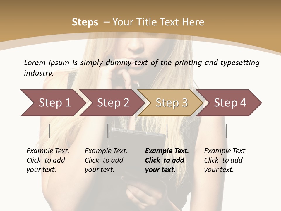 Skin Human Young PowerPoint Template