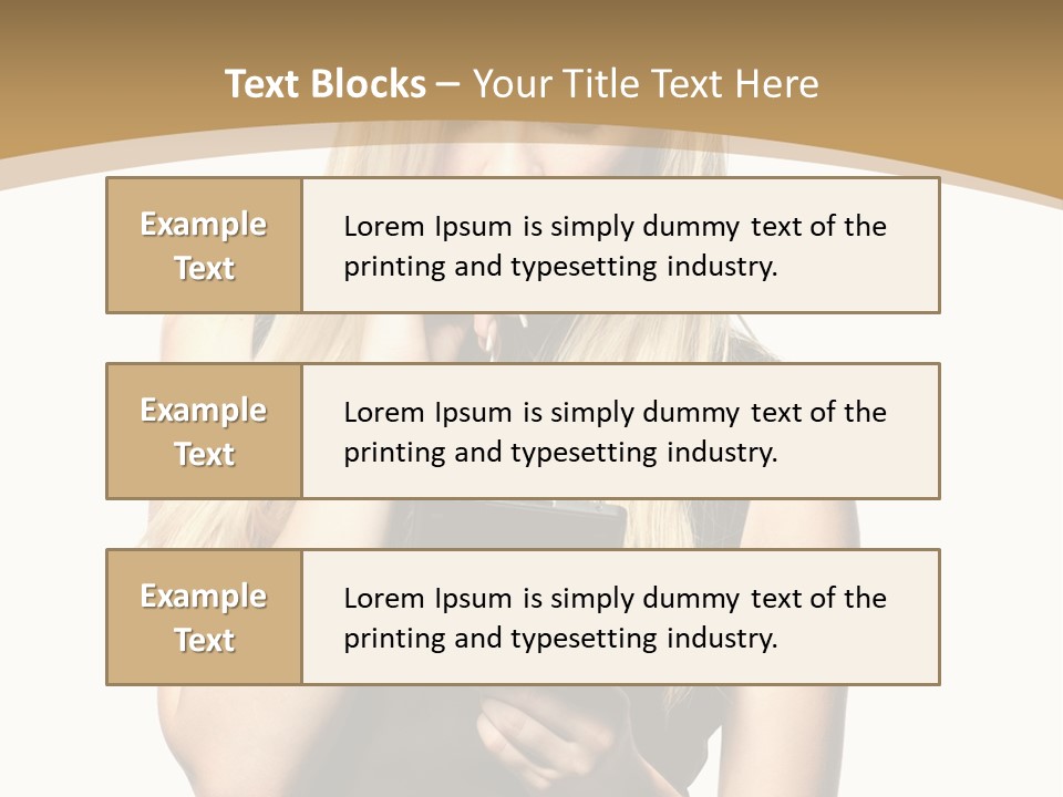 Skin Human Young PowerPoint Template