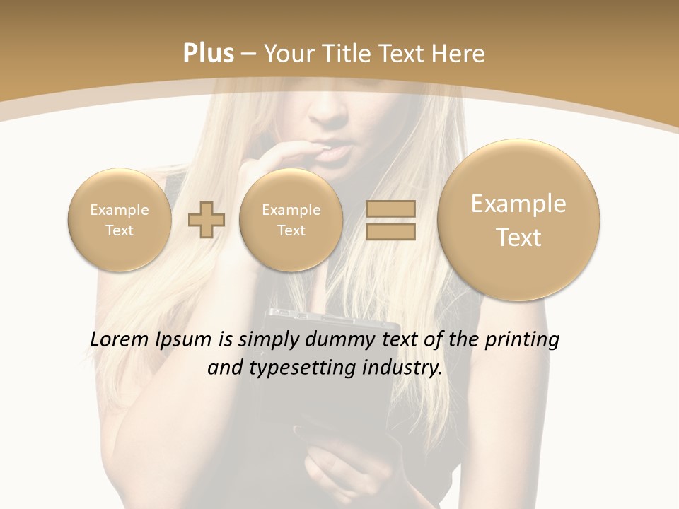 Skin Human Young PowerPoint Template