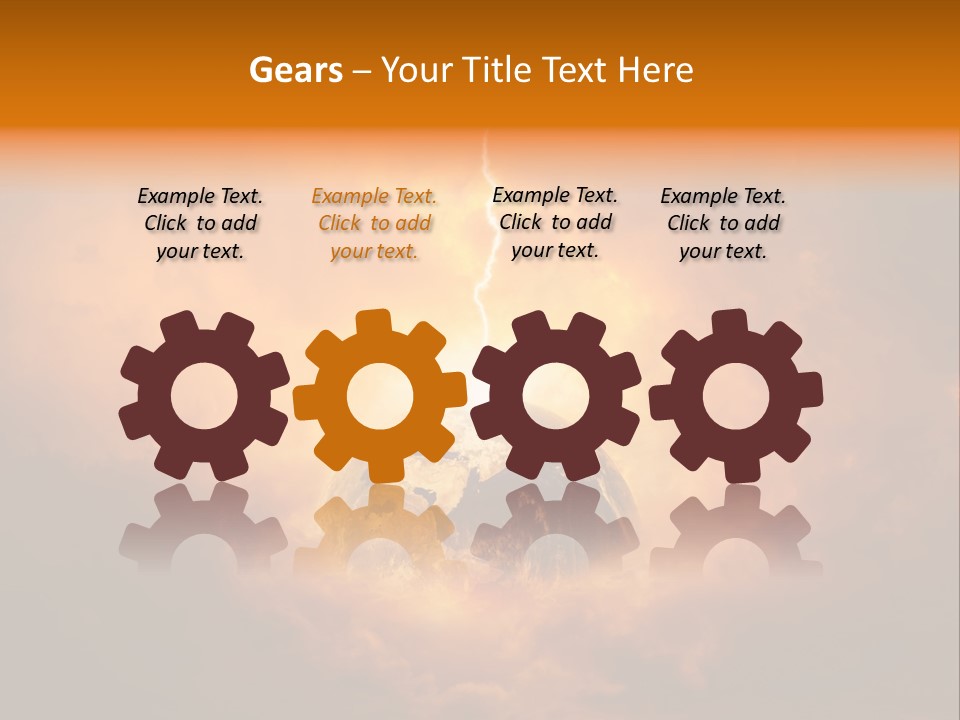 Power World Christ PowerPoint Template