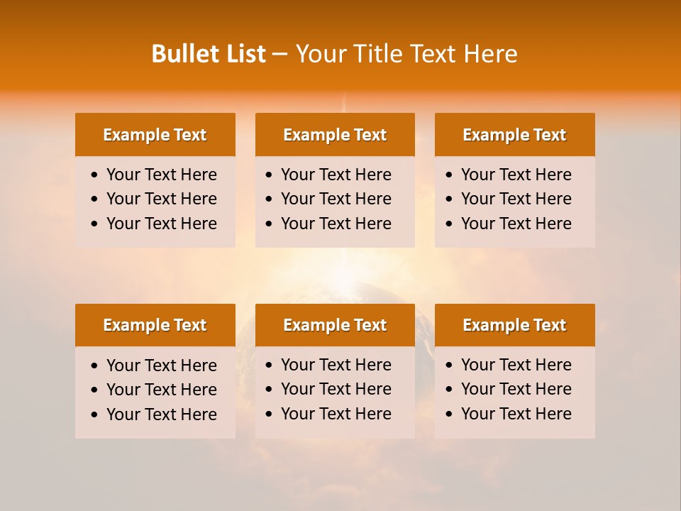 Power World Christ PowerPoint Template