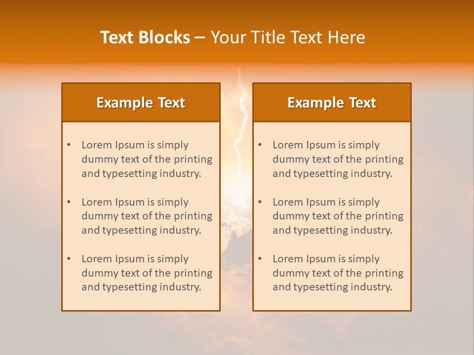 Power World Christ PowerPoint Template
