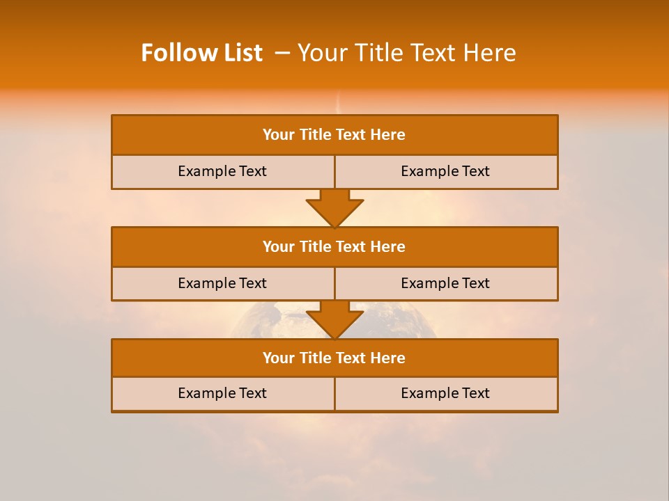 Power World Christ PowerPoint Template
