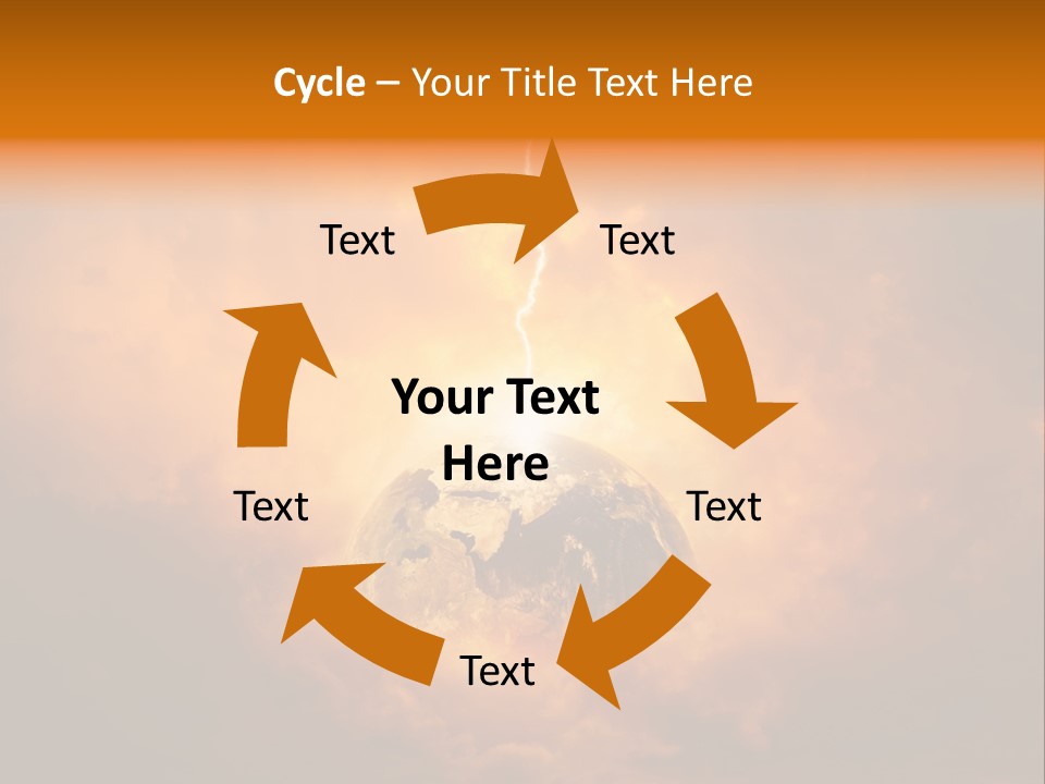 Power World Christ PowerPoint Template