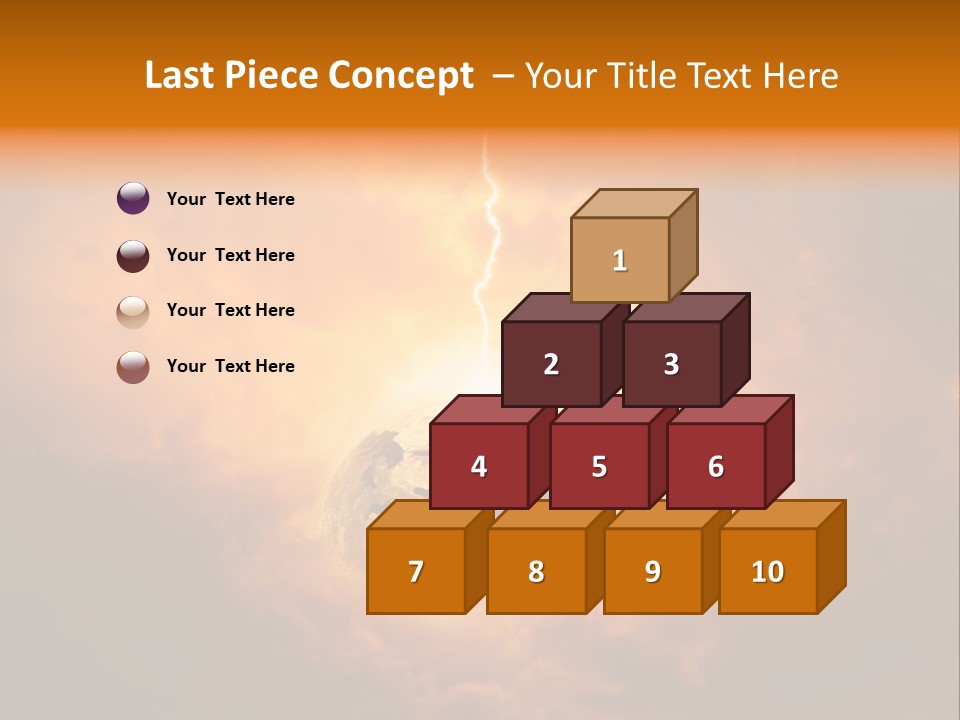 Power World Christ PowerPoint Template