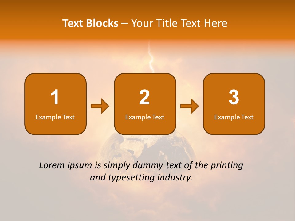 Power World Christ PowerPoint Template