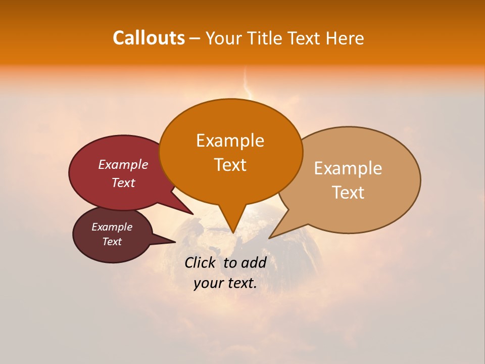 Power World Christ PowerPoint Template
