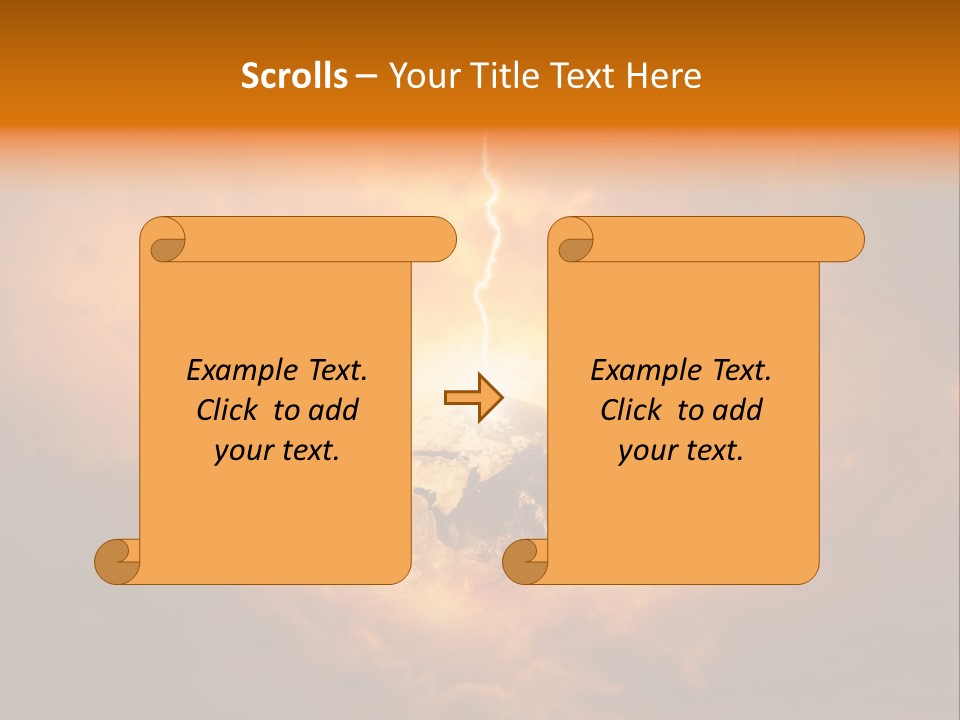 Power World Christ PowerPoint Template
