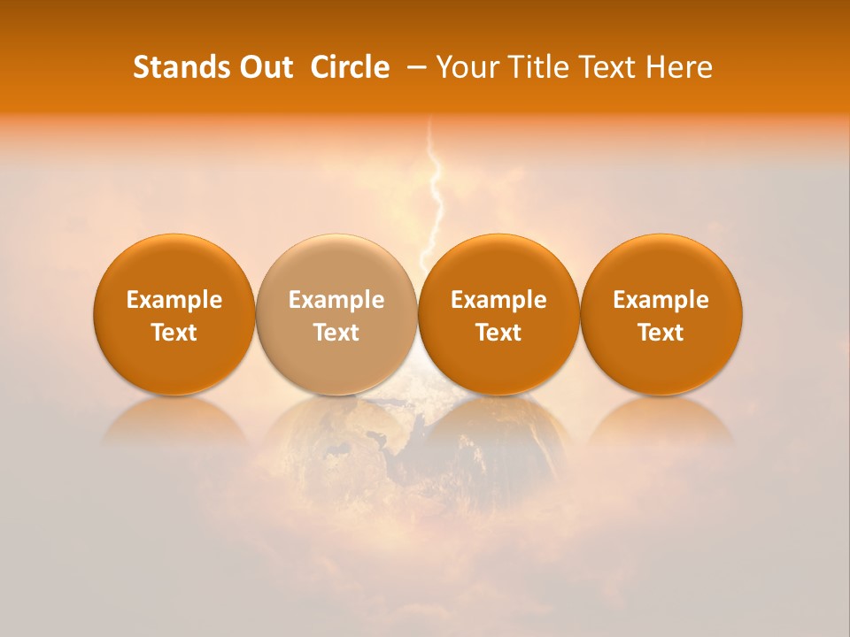 Power World Christ PowerPoint Template