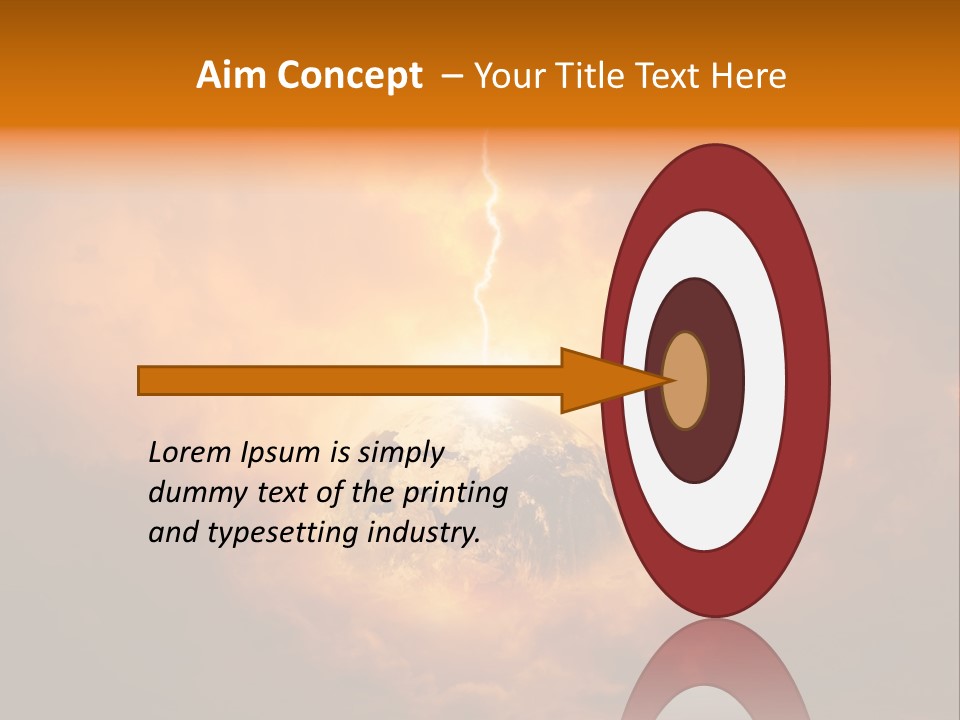 Power World Christ PowerPoint Template