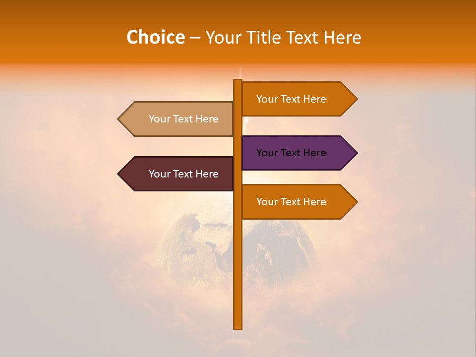 Power World Christ PowerPoint Template