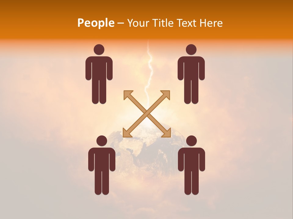 Power World Christ PowerPoint Template