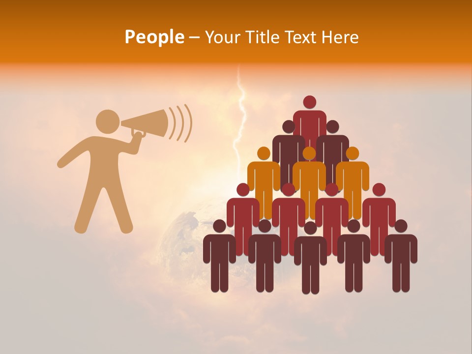 Power World Christ PowerPoint Template