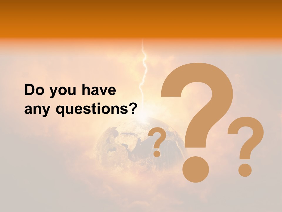 Power World Christ PowerPoint Template