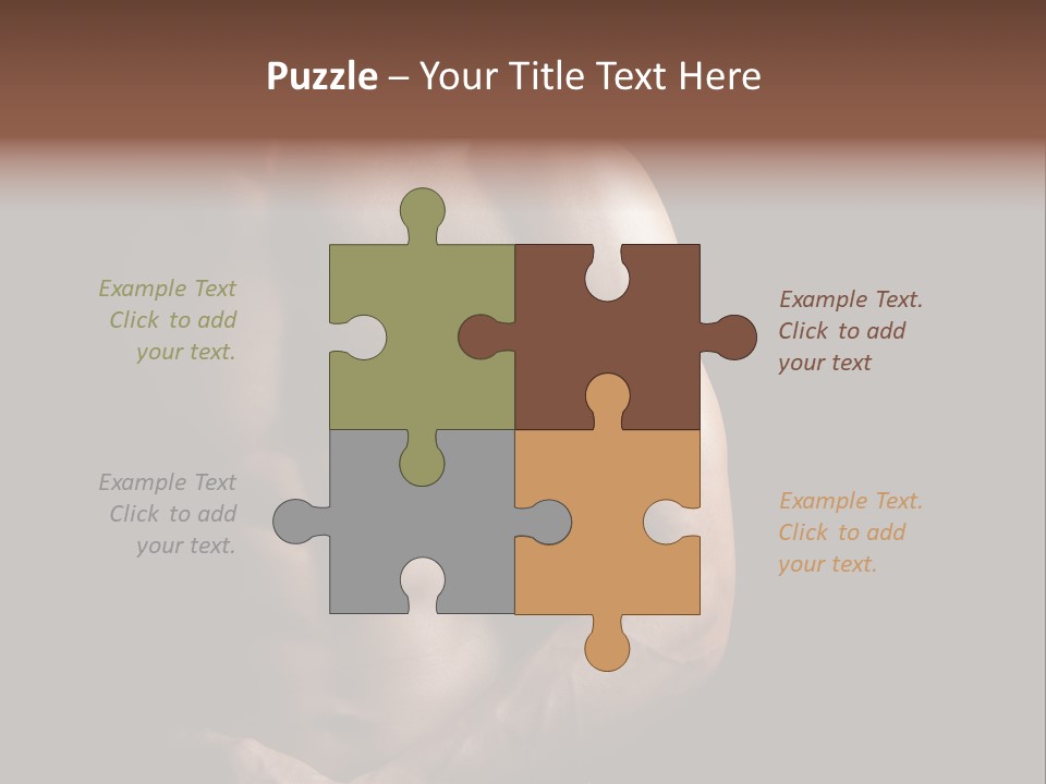 Bodybuilding Male Care PowerPoint Template