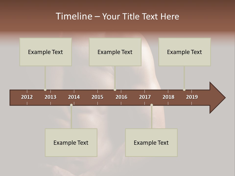 Bodybuilding Male Care PowerPoint Template
