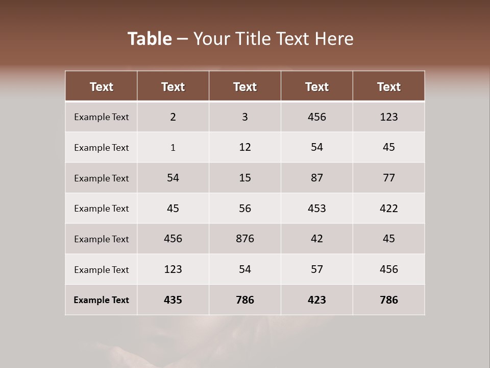 Bodybuilding Male Care PowerPoint Template