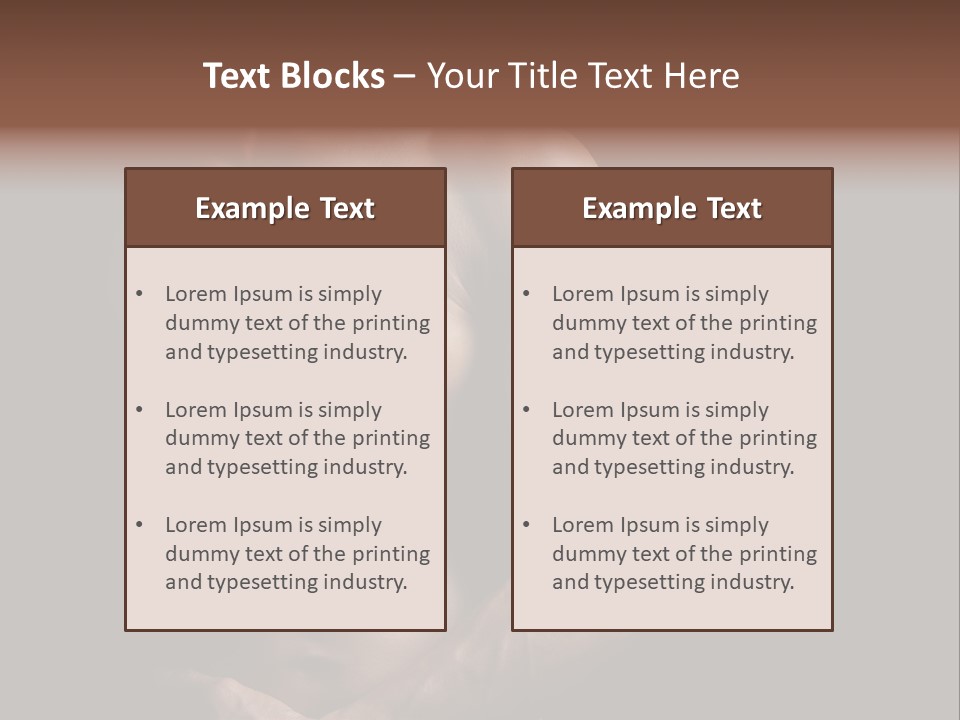 Bodybuilding Male Care PowerPoint Template