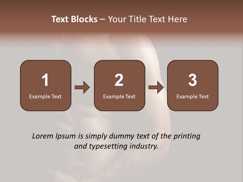 Bodybuilding Male Care PowerPoint Template