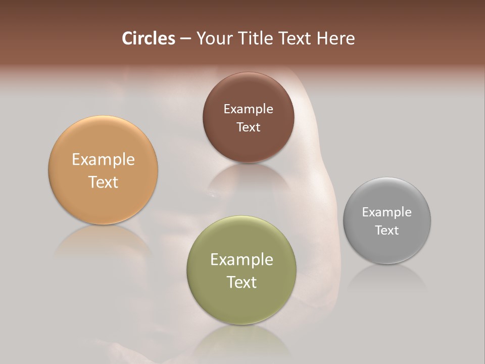 Bodybuilding Male Care PowerPoint Template