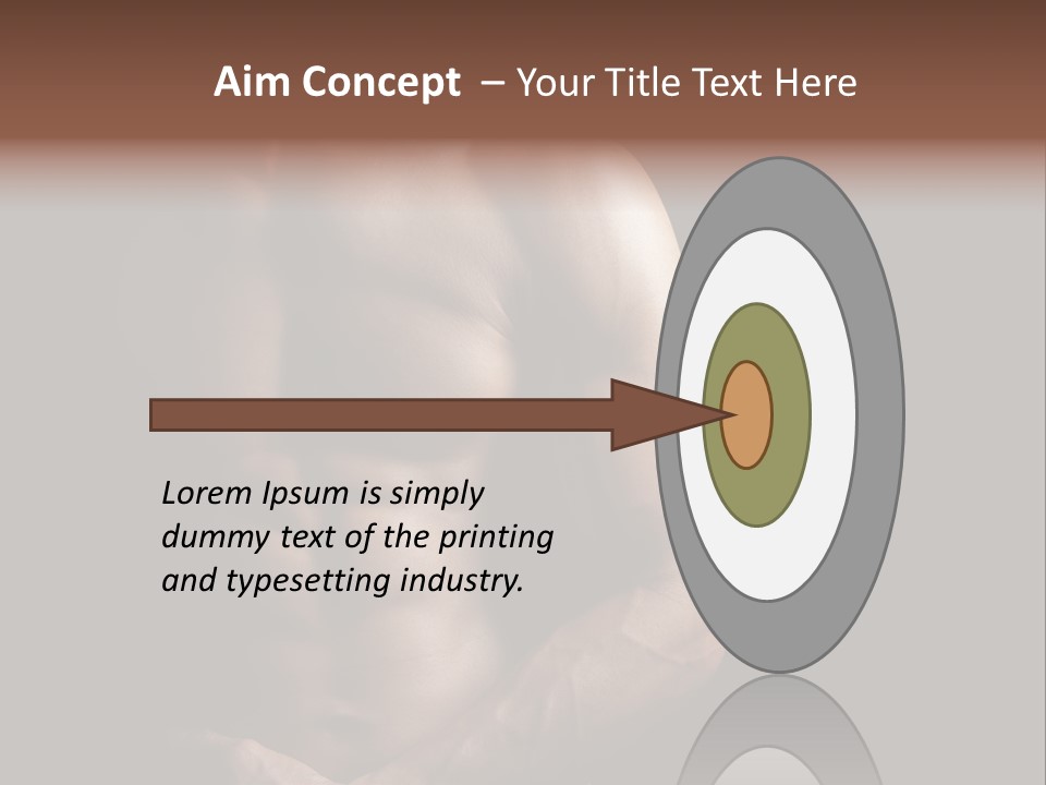 Bodybuilding Male Care PowerPoint Template