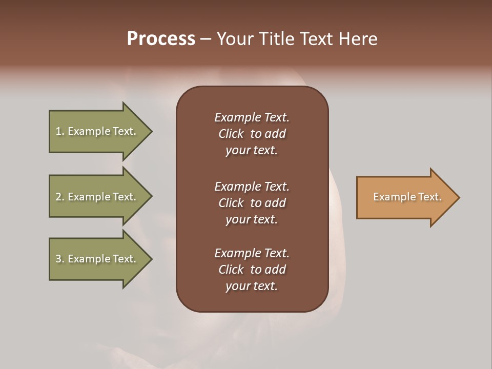 Bodybuilding Male Care PowerPoint Template