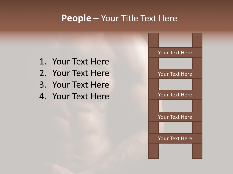 Bodybuilding Male Care PowerPoint Template