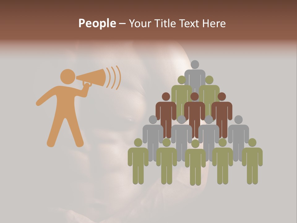 Bodybuilding Male Care PowerPoint Template