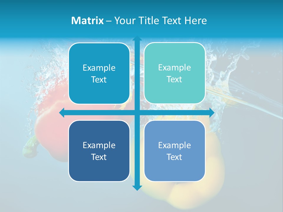 Green Liquid Closeup PowerPoint Template