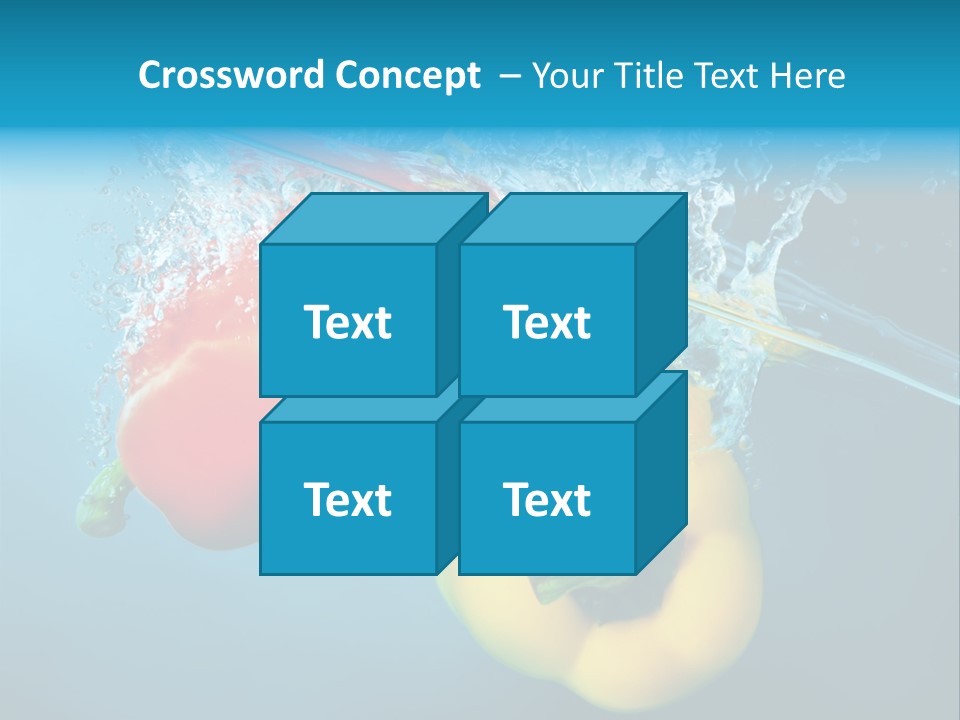 Green Liquid Closeup PowerPoint Template