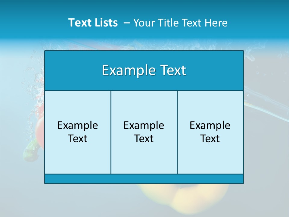 Green Liquid Closeup PowerPoint Template