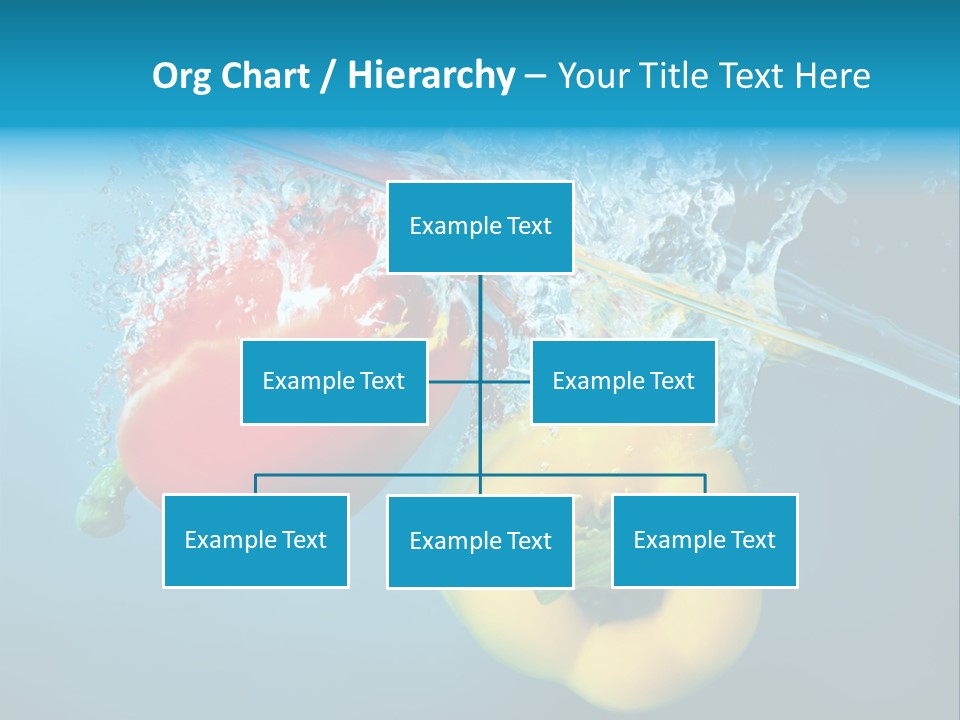 Green Liquid Closeup PowerPoint Template