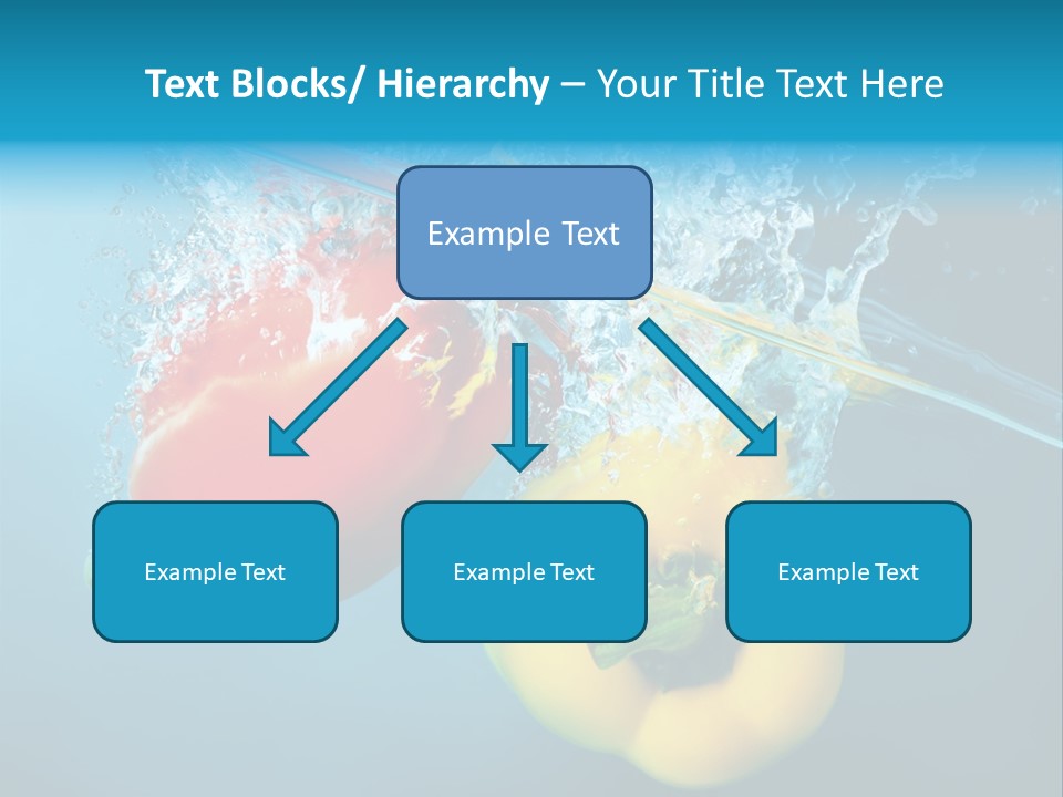 Green Liquid Closeup PowerPoint Template